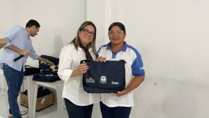 Prefeitura entrega novos kits e reforça valorização dos ACS e ACE
