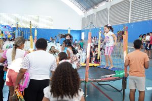 Prefeitura realiza grande festa em homenagem ao Dia das Crianças