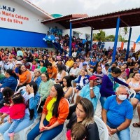 Prefeito inaugura reforma e climatização da Escola Prefeita Maria Celeste Torres em Mata Velha