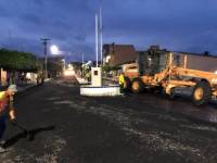 Prefeitura iniciou a pavimentação asfáltica da Avenida Semeão Leal