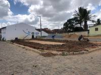 Tem início a Construção da quadra de esportes na Travessa Perilo de Oliveira