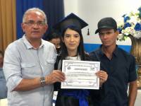 Prefeito participa de formatura de estudantes em Fazenda Nova