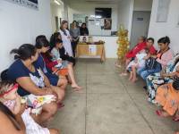 Secretaria de Saúde realiza ações da Campanha Agosto Lilás