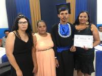 Prefeito participa de formatura de estudantes em Fazenda Nova