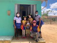 Programa Criança Feliz de Araruna visita famílias e entrega lembranças em homenagem ao dia das crianças