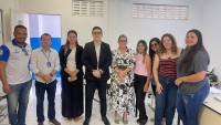 Juíz de Araruna, Dr. Philippe Vilar realiza visita as secretarias de Assistência Social e Saúde e conhece os serviços prestados