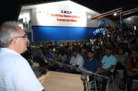 Prefeito inaugura reforma e climatização da Escola Prefeita Maria Celeste Torres em Mata Velha