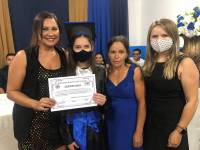Prefeito participa de formatura de estudantes em Fazenda Nova