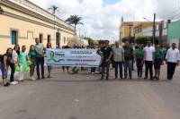 Caminhada celebra o Setembro Verde, de luta pelos direitos das pessoas com deficiência