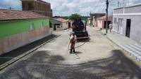 Prefeitura de Araruna inicia obras de pavimentação asfáltica em mais duas ruas