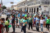 Caminhada celebra o Setembro Verde, de luta pelos direitos das pessoas com deficiência