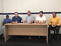 Prefeito Vital Costa recebe visita do Secretário de Estado da Agricultura, Joaquim Hugo