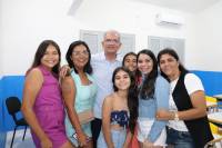 Prefeito inaugura reforma e climatização da Escola Prefeita Maria Celeste Torres em Mata Velha