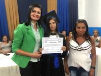 Prefeito participa de formatura de estudantes em Fazenda Nova