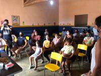 Prefeito Vital Costa se reúne com as mães dos alunos da Creche do Macapá que passará por reforma 