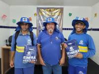 Prefeitura entrega Kits de EPI‘s para Agentes de Limpeza Pública