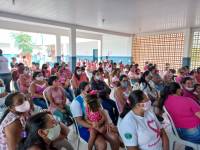 Secretaria de Assistência Social encerra atividades do Outubro Rosa com palestra no SCFV