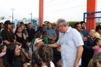 Prefeito inaugura reforma e climatização da Escola Prefeita Maria Celeste Torres em Mata Velha