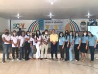 Gestantes atendidas pelo programa Criança Feliz de Araruna recebem kits de enxoval