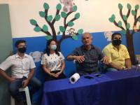 Prefeito Vital Costa se reúne com as mães dos alunos da Creche de Lagoa da Mata que passará por reforma