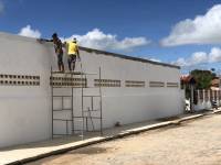 Reforma da Escola Marizete Araújo Bezerra está em fase final