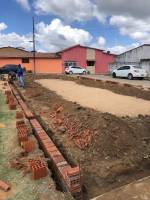 Tem início a Construção da quadra de esportes na Travessa Perilo de Oliveira