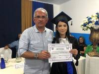Prefeito participa de formatura de estudantes em Fazenda Nova