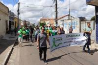 Caminhada celebra o Setembro Verde, de luta pelos direitos das pessoas com deficiência