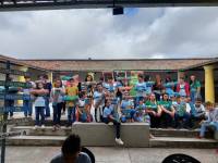 AEE da Rede Municipal de Araruna realiza Oficina de Arte "Pintando o que der na Telha"