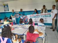 Agentes de endemias realizam ação de prevenção das arboviroses nas escolas municipais