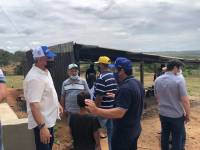 Prefeito Vital Costa inaugura construção do anexo do matadouro e entrega novos equipamentos