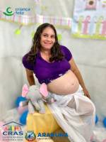 Prefeitura de Araruna promove ensaio fotográfico com as gestantes do programa criança feliz