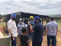 Prefeito Vital Costa inaugura construção do anexo do matadouro e entrega novos equipamentos