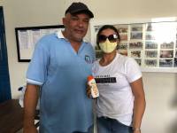 Prefeito Vital Costa entrega novos kits de EPI para os trabalhadores da limpeza urbana