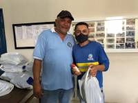 Prefeito Vital Costa entrega novos kits de EPI para os trabalhadores da limpeza urbana