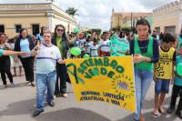 Caminhada celebra o Setembro Verde, de luta pelos direitos das pessoas com deficiência