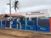 Prefeito Vital Costa entrega creche totalmente reformada na comunidade do Macapá