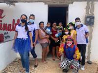 Programa Criança Feliz de Araruna visita famílias e entrega lembranças em homenagem ao dia das crianças