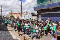 Caminhada celebra o Setembro Verde, de luta pelos direitos das pessoas com deficiência