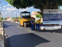 Prefeitura iniciou a pavimentação asfáltica da Avenida Semeão Leal