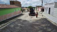 Prefeitura de Araruna inicia obras de pavimentação asfáltica em mais duas ruas