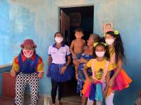 Programa Criança Feliz de Araruna visita famílias e entrega lembranças em homenagem ao dia das crianças