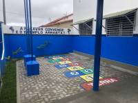 Prefeito Vital Costa entrega creche totalmente reformada na comunidade do Macapá