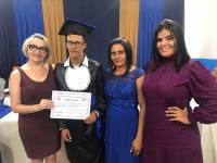 Prefeito participa de formatura de estudantes em Fazenda Nova