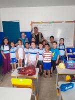 Agentes de endemias realizam ação de prevenção das arboviroses nas escolas municipais