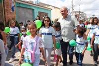 Caminhada celebra o Setembro Verde, de luta pelos direitos das pessoas com deficiência