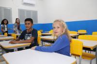 Prefeito inaugura reforma e climatização da Escola Prefeita Maria Celeste Torres em Mata Velha