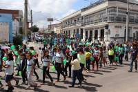 Caminhada celebra o Setembro Verde, de luta pelos direitos das pessoas com deficiência