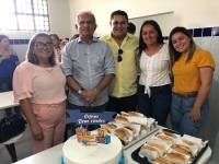 Prefeito Vital Costa entrega creche totalmente reformada na comunidade do Macapá