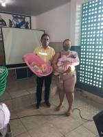 Gestantes atendidas pelo programa Criança Feliz de Araruna recebem kits de enxoval